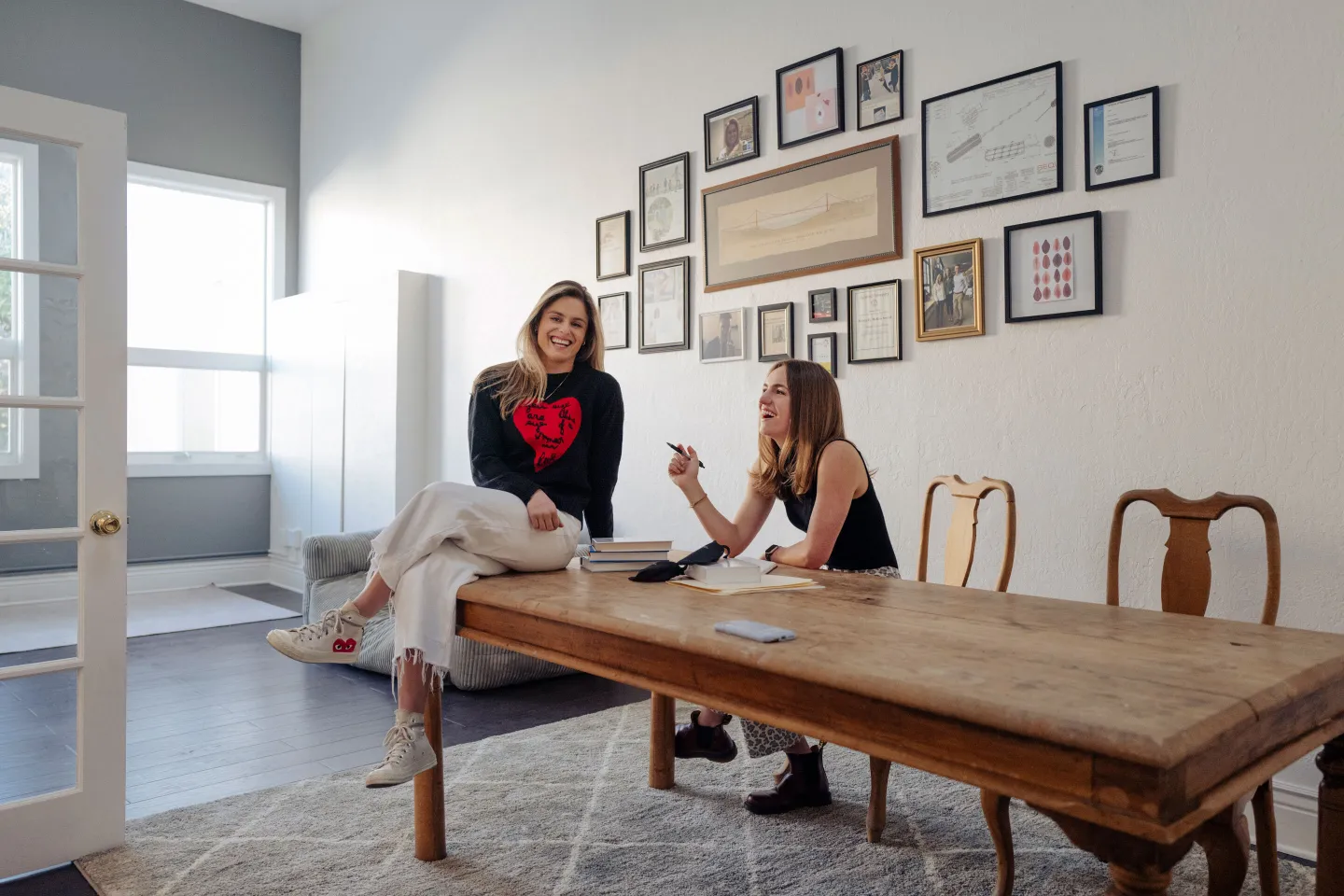 Amanda Calabrese and Greta Meye