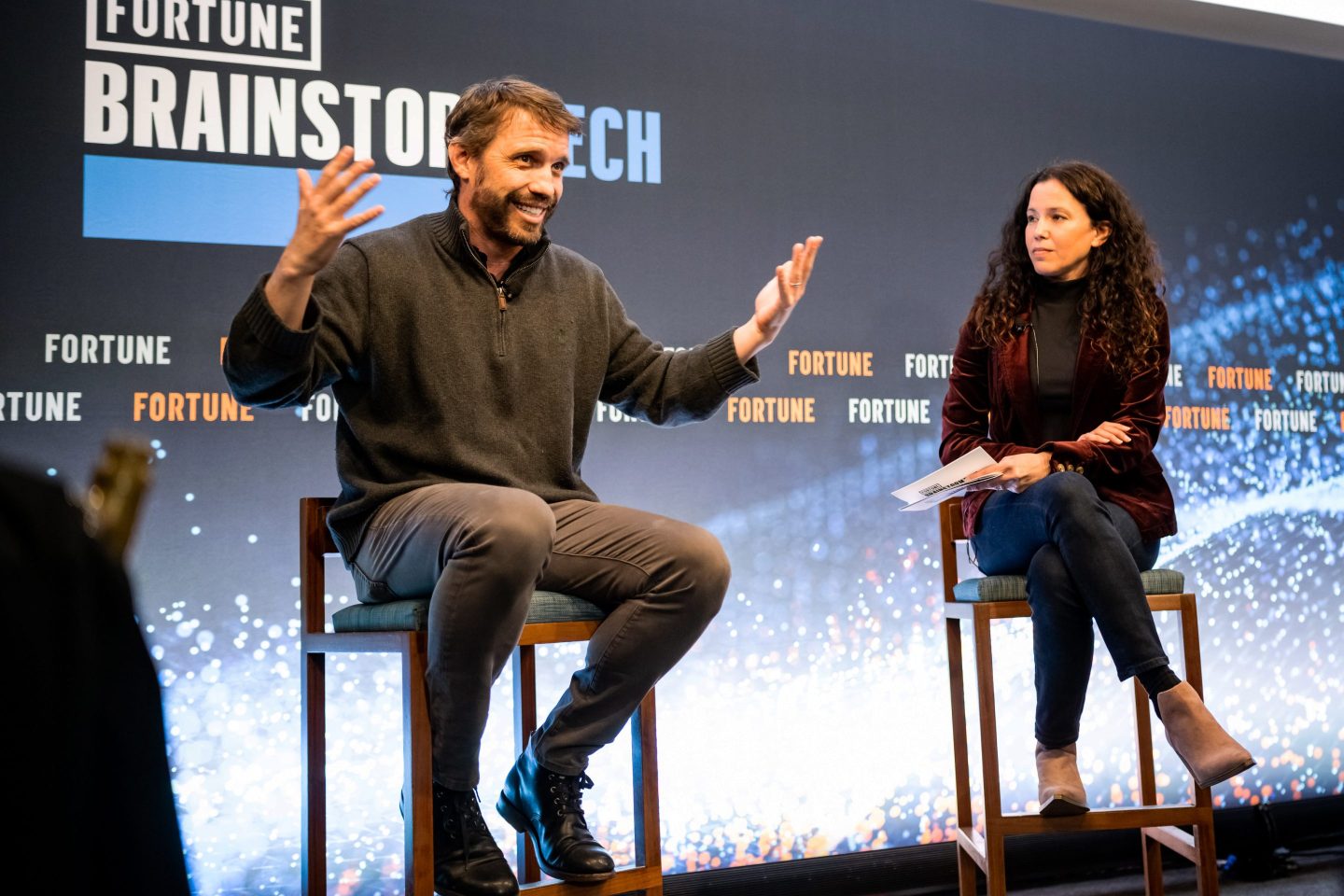 Ryan Petersen onstage