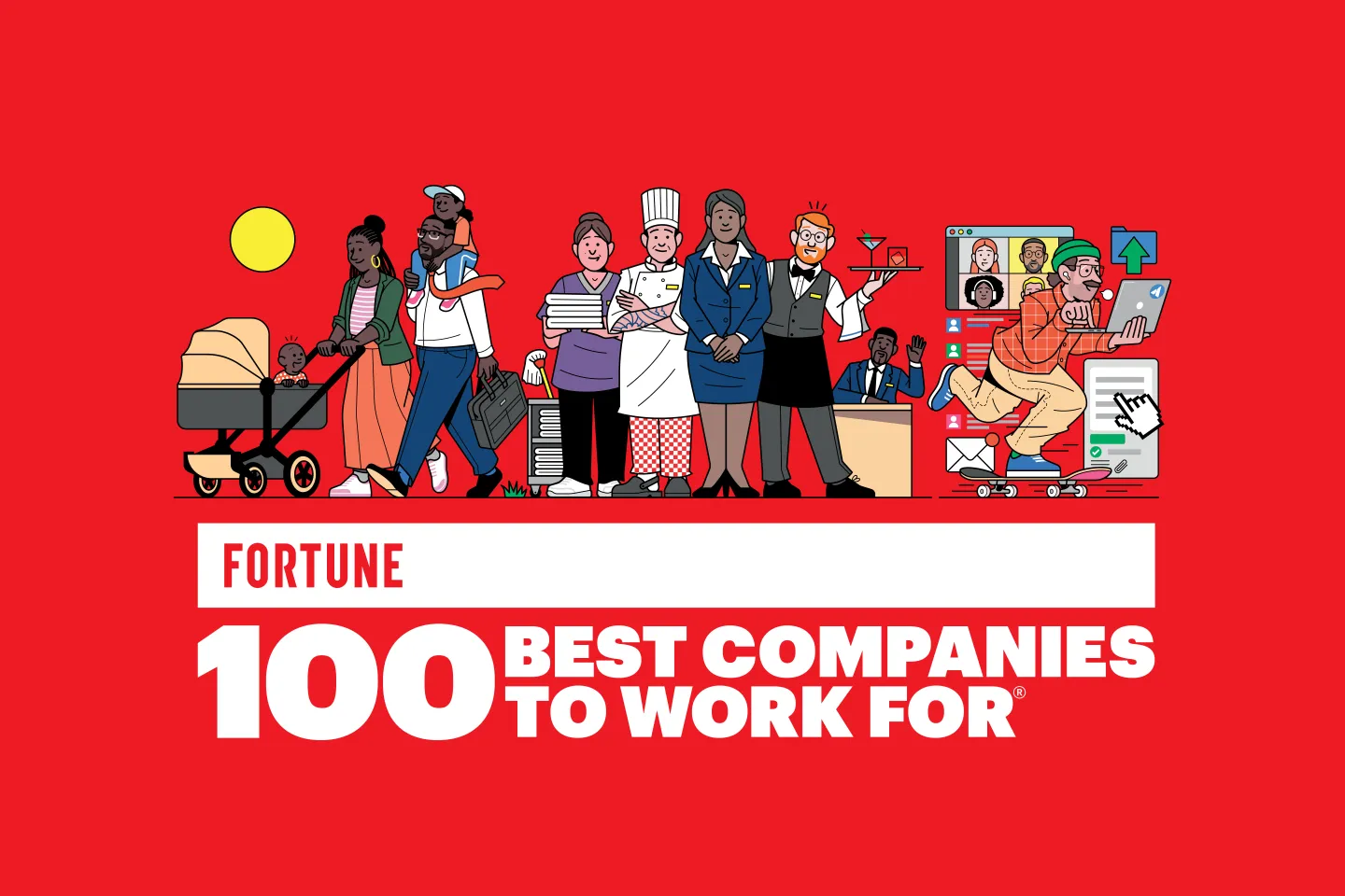 Fortune 100 Best Companies to Work For logo