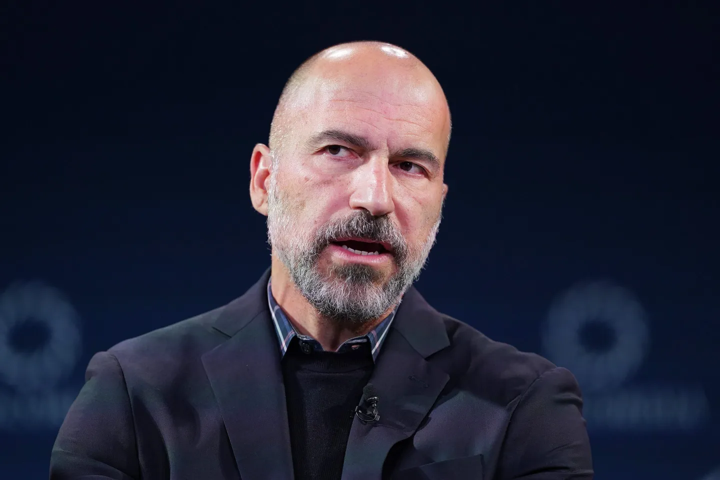 Uber CEO Dara Khosrowshahi during an event in New York City on September 23, 2024. (Photo: Leigh Vogel/Getty Images/Concordia Summit)