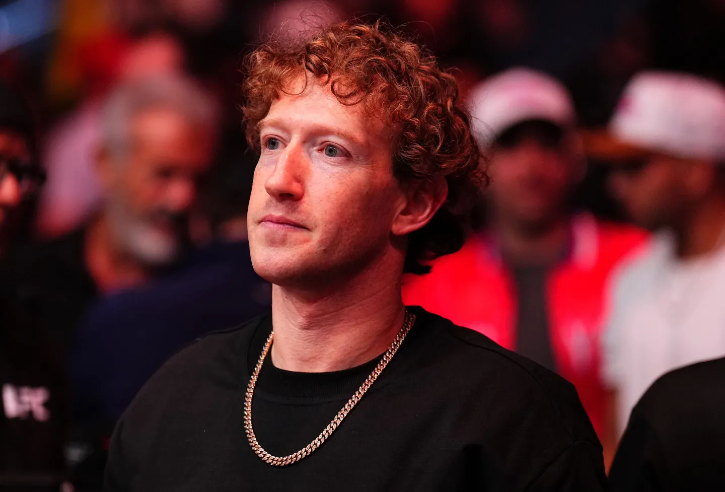 Meta CEO Mark Zuckerberg during a sports match on March 08, 2025 in Las Vegas, Nevada. (Photo: Chris Unger/Zuffa LLC/Getty Images)