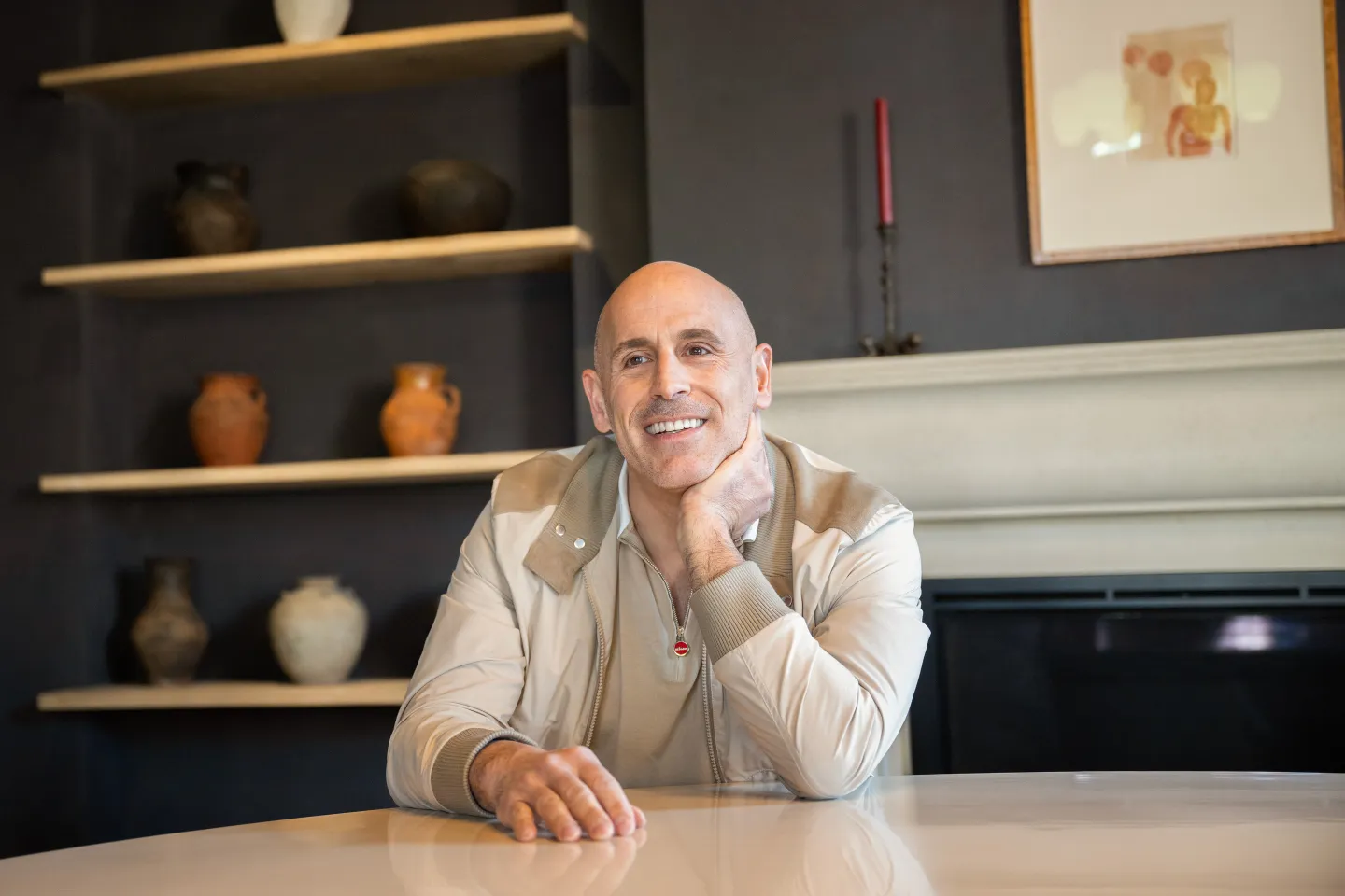 Marc Lore at home in Manhattan.