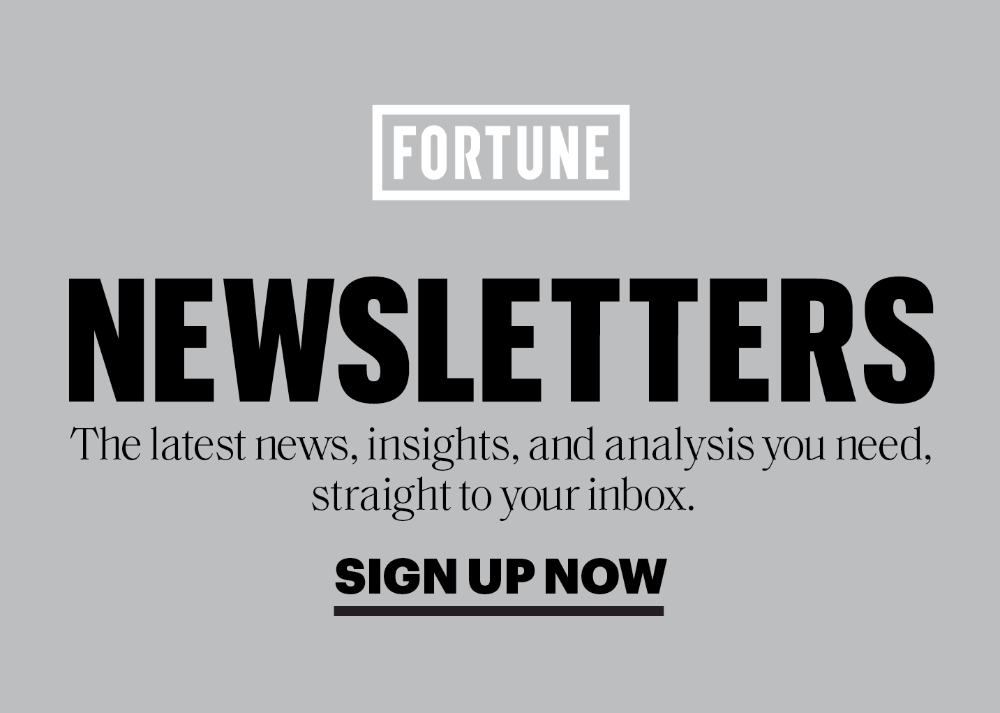 Join Fortune Newsletters Today