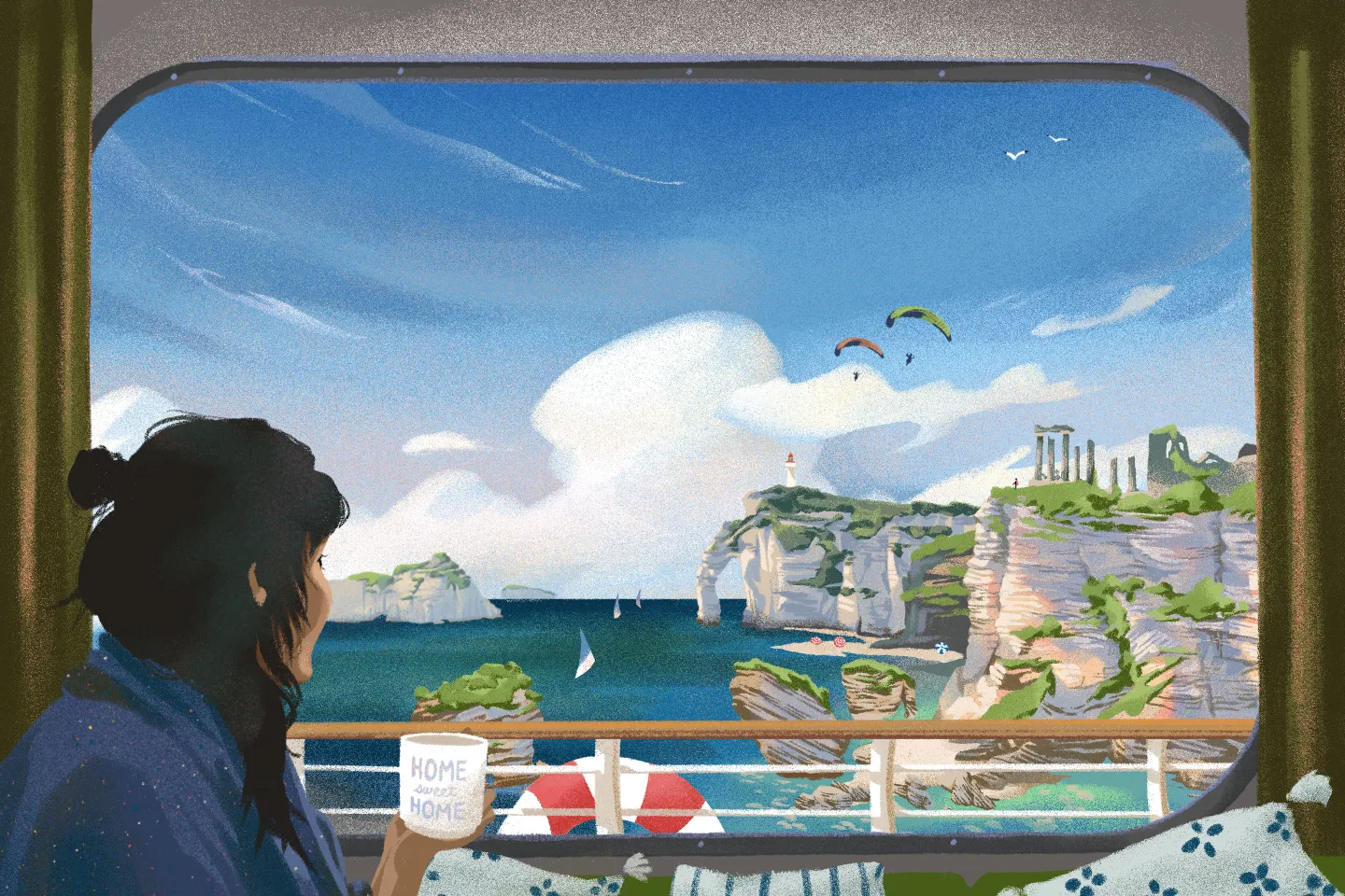 The digital nomads and wealthy retirees moving to super-luxe residential megayachts for a neverending cruise